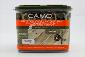 Camo freseskruer C4 60mm 1750 stk